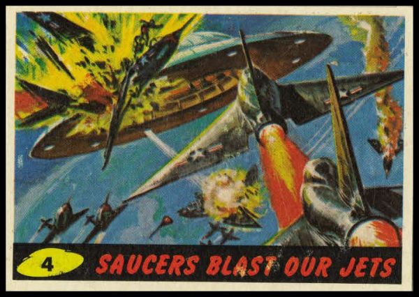 4 Saucers Blast Our Jets